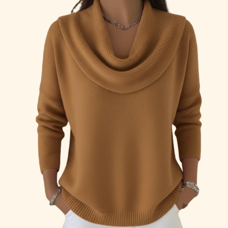 Victoire™ | Soft Pullover with Cowl Neck