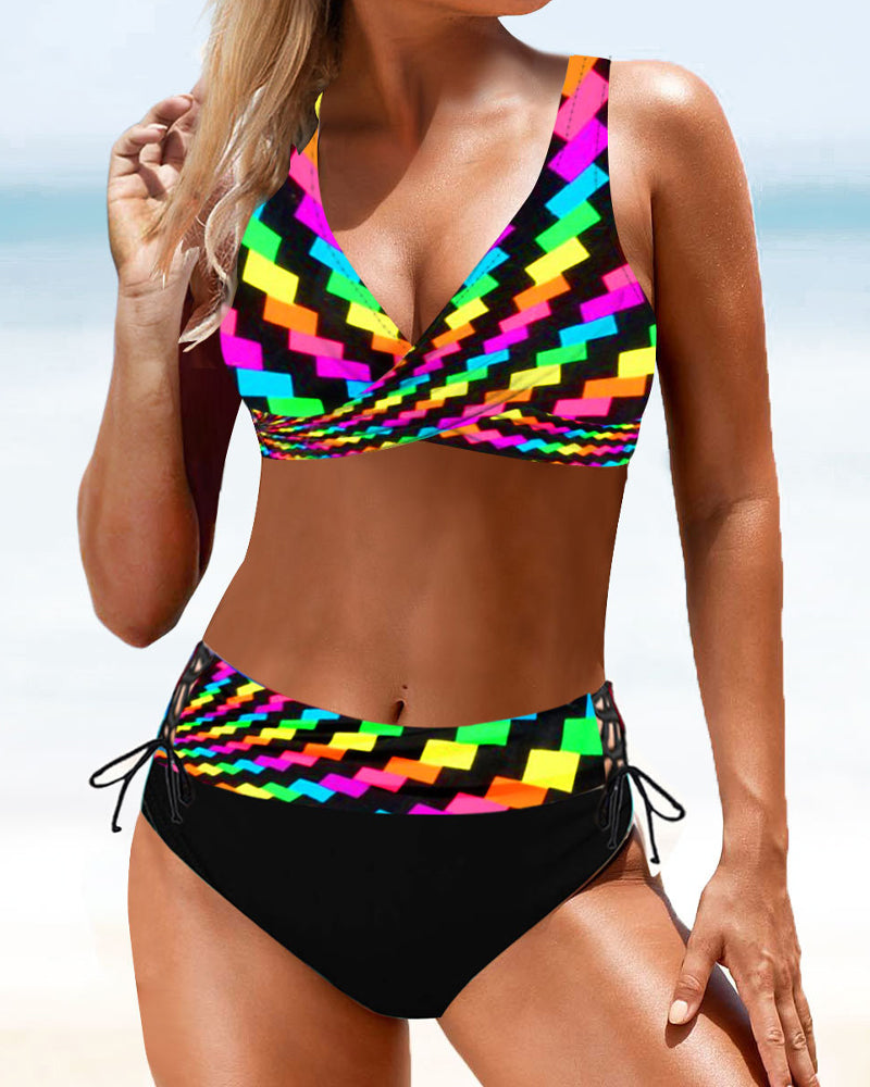 Eliana | Colourful and Elegant Bikini
