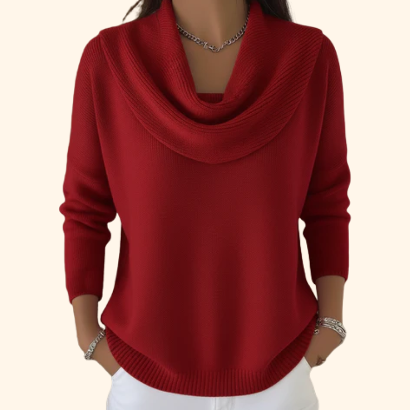 Victoire™ | Soft Pullover with Cowl Neck