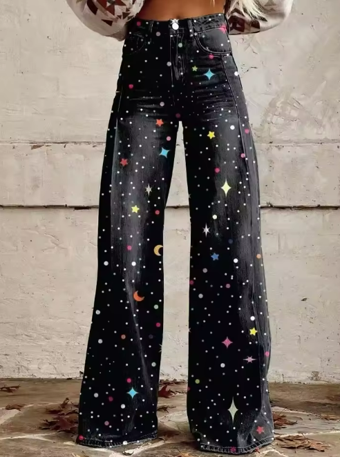 Stellare | Boho Trousers Starry Sky Comfort & Chic