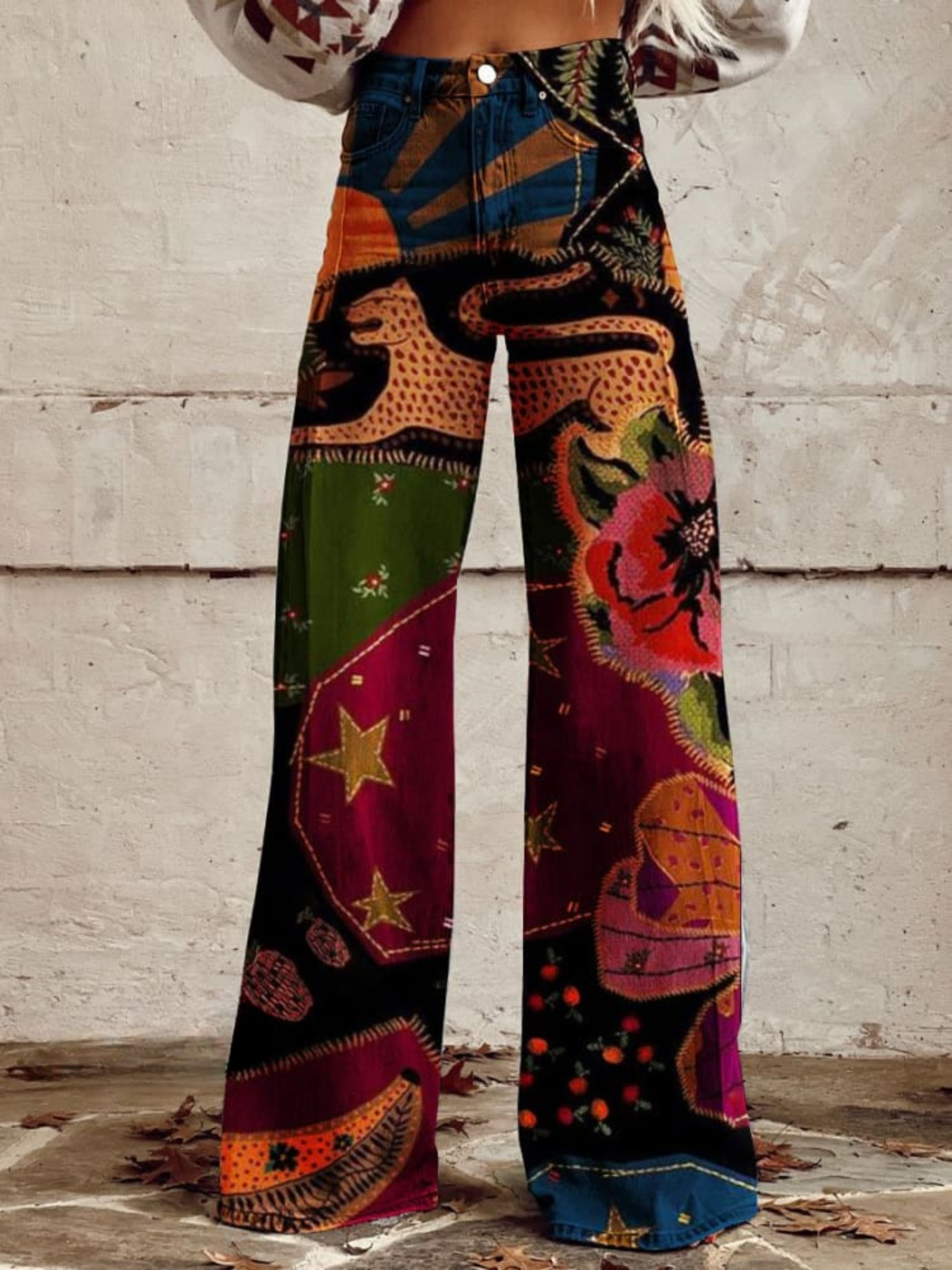 LÉNA | Boho Vintage Elegant and Comfortable Trousers