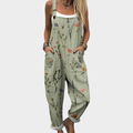 Comfortabele Gedrukte Dungaree