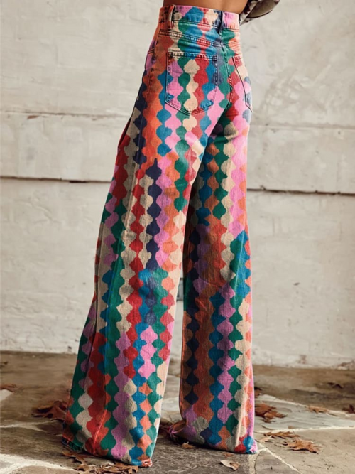 AMÉLIE | Bohemian Elegant Trousers in Comfortable Fit