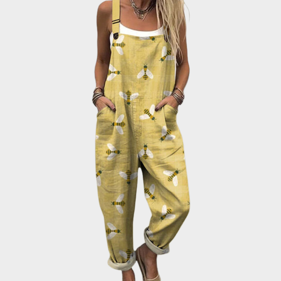 Comfortabele Gedrukte Dungaree