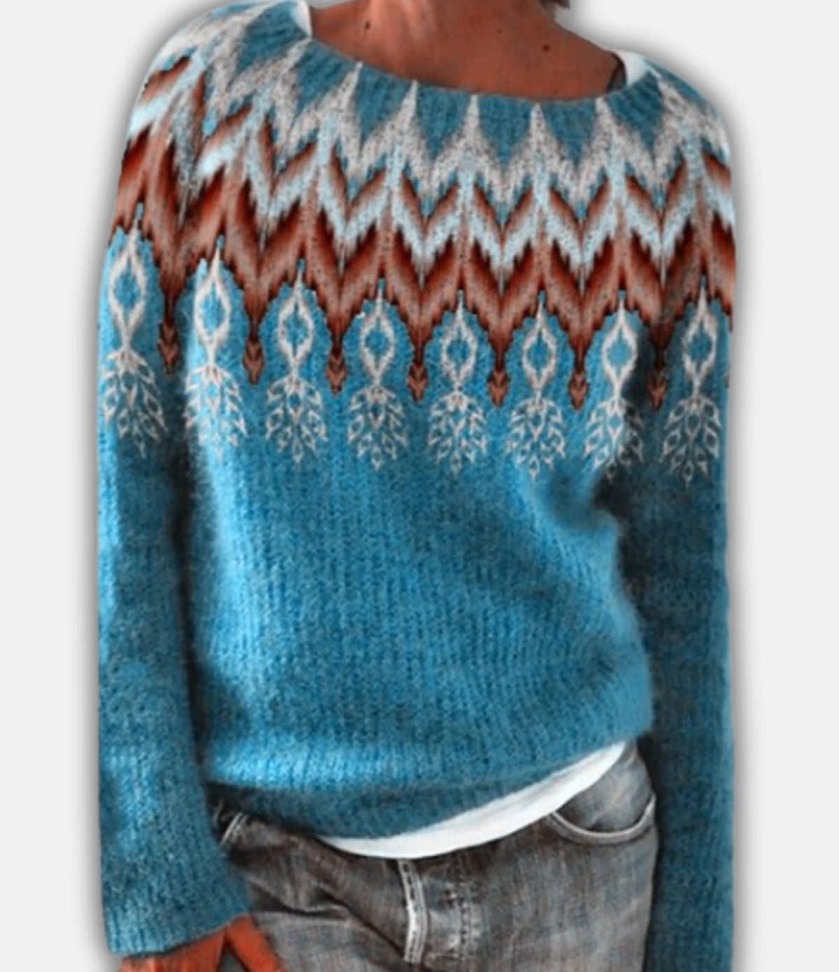 Sister Style™ – Retro Jumper Belia: Scandinavian Style and Timeless Warmth