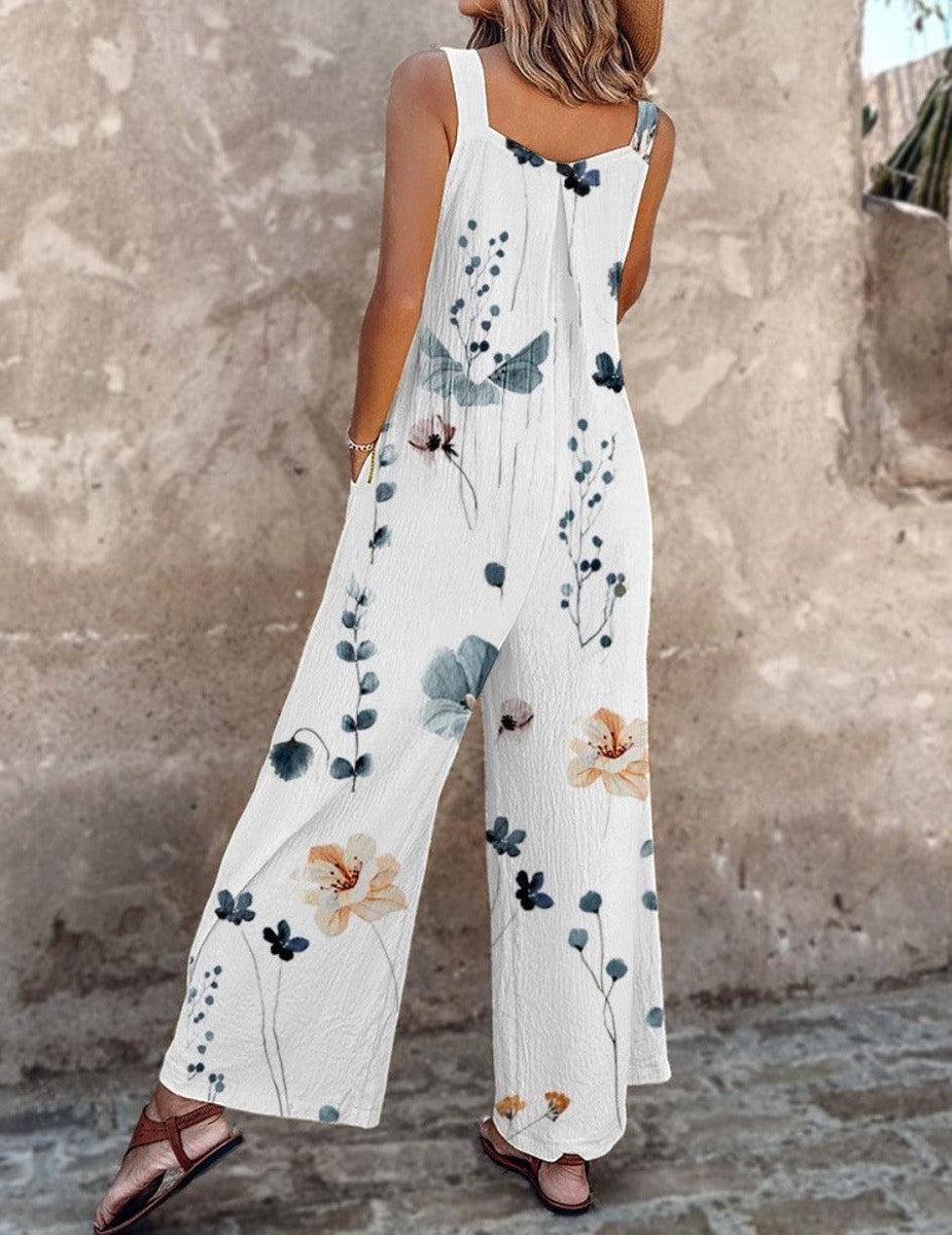 Comfortabele Bedrukte Dungaree