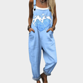 Comfortabele Bedrukte Dungaree