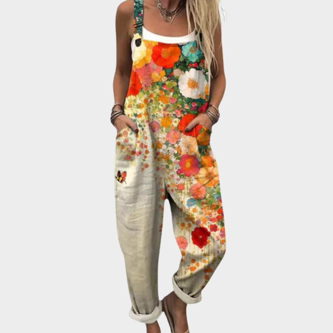 Comfortabele Bedrukte Dungaree