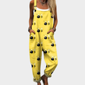Comfortabele Gedrukte Dungaree