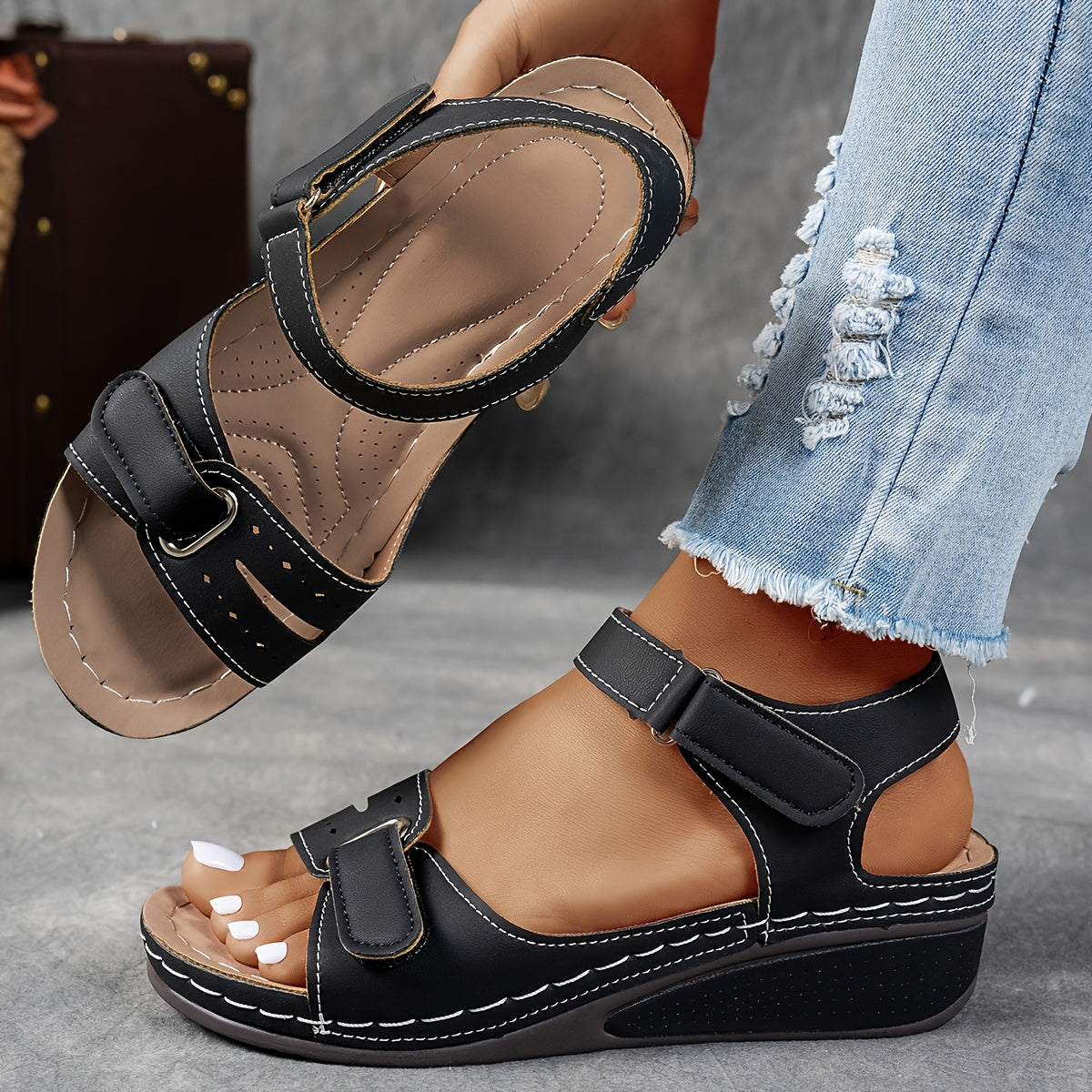 ELIANA ORTHOSTYLE | Orthopaedic Summer Sandals with Total Comfort and Daily Elegance