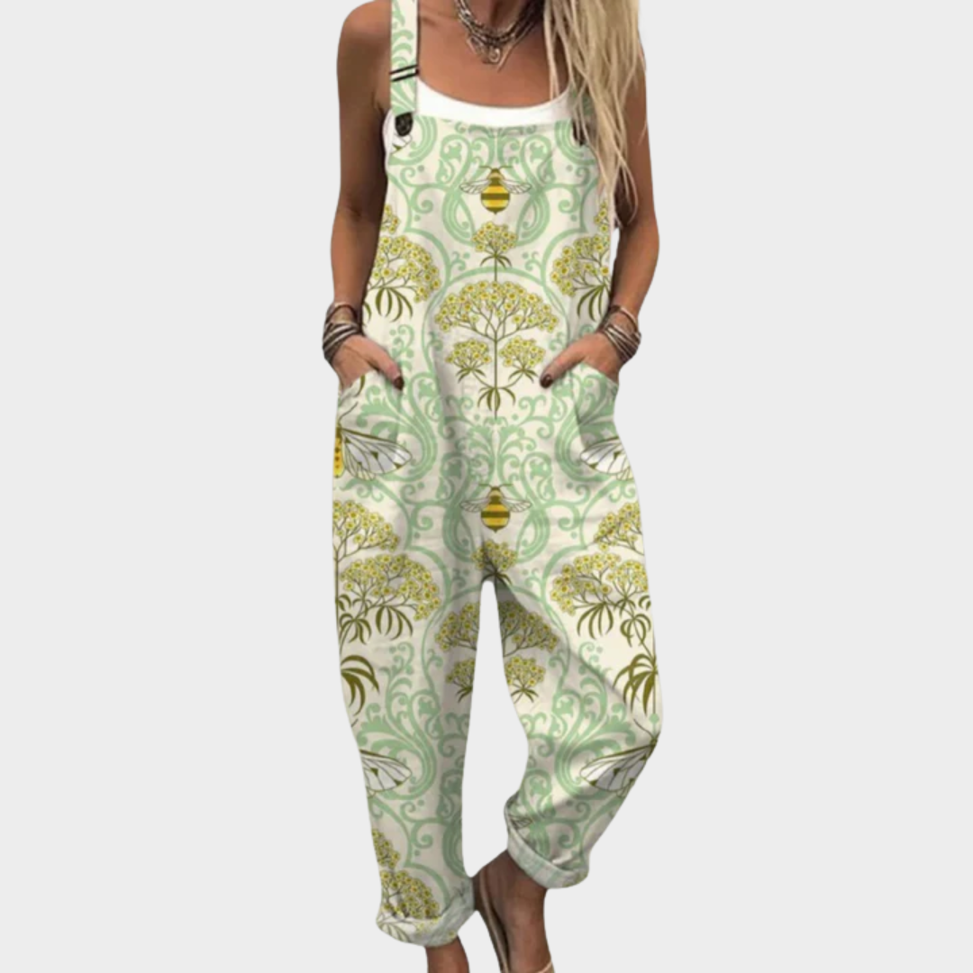 Comfortabele Bedrukte Dungaree