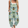 Comfortabele Gedrukte Dungaree
