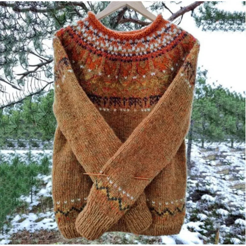 Solveig – Warm jumper with classic winter details