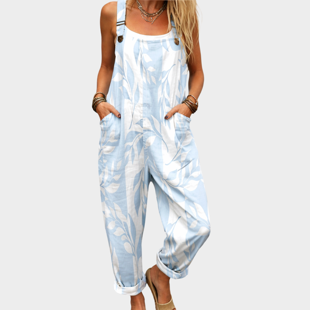 Comfortabele Gedrukte Dungaree