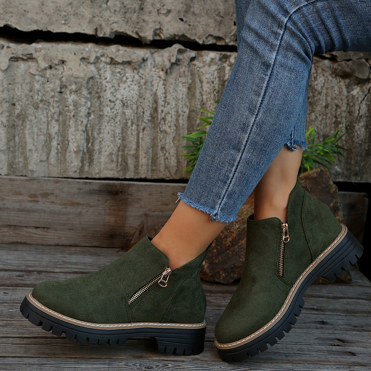 SANNE | Ladies' Ankle Boots with Waterproof Comfort and Stylish Grip for Everyday Use