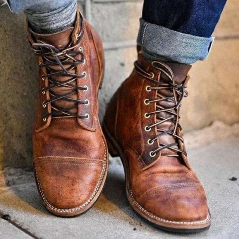 RAFFAELE | Men's Ankle Boots with Winter Comfort and Timeless Style