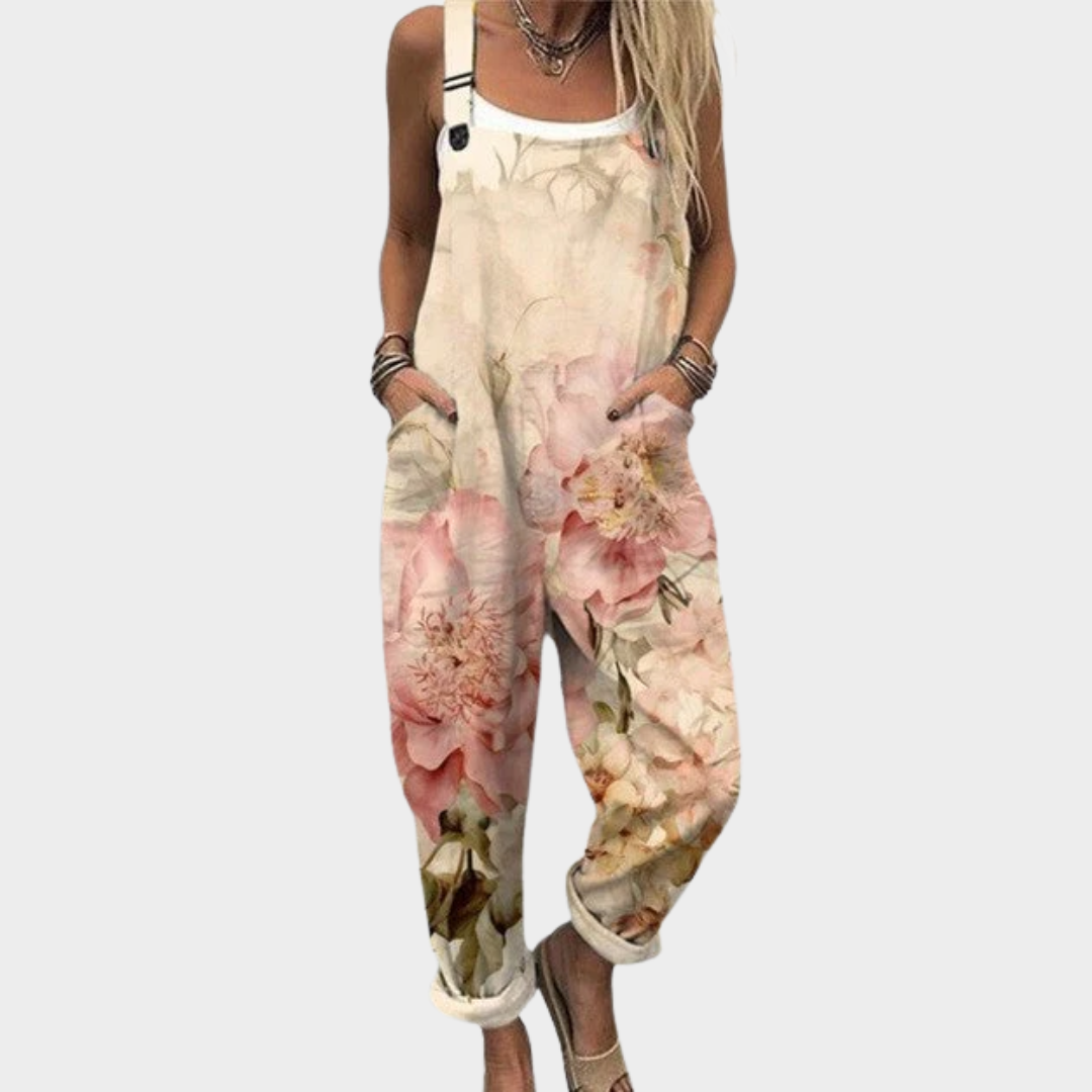 Comfortabele Gedrukte Dungaree
