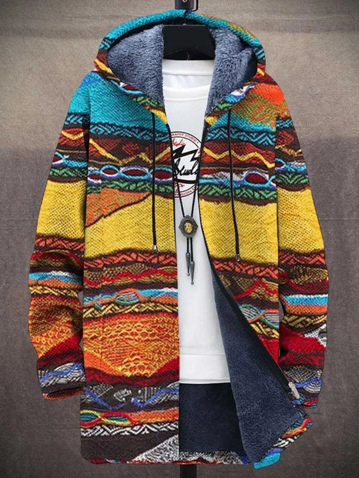 Elouera™ | Luxe cardigan with artistic inspiration