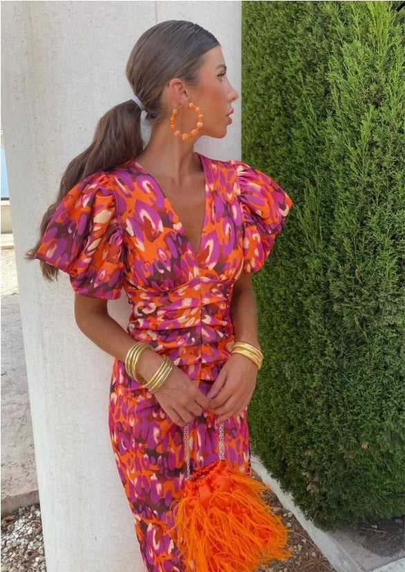 Evelien™ | Long Colourful Dress