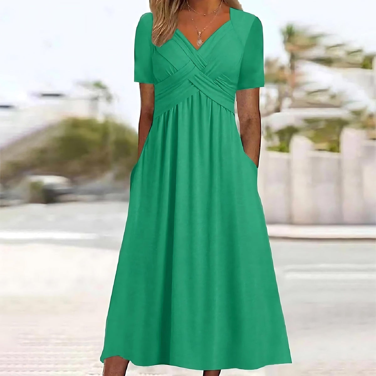 ANGELI™ - Elegante Midi Jurk