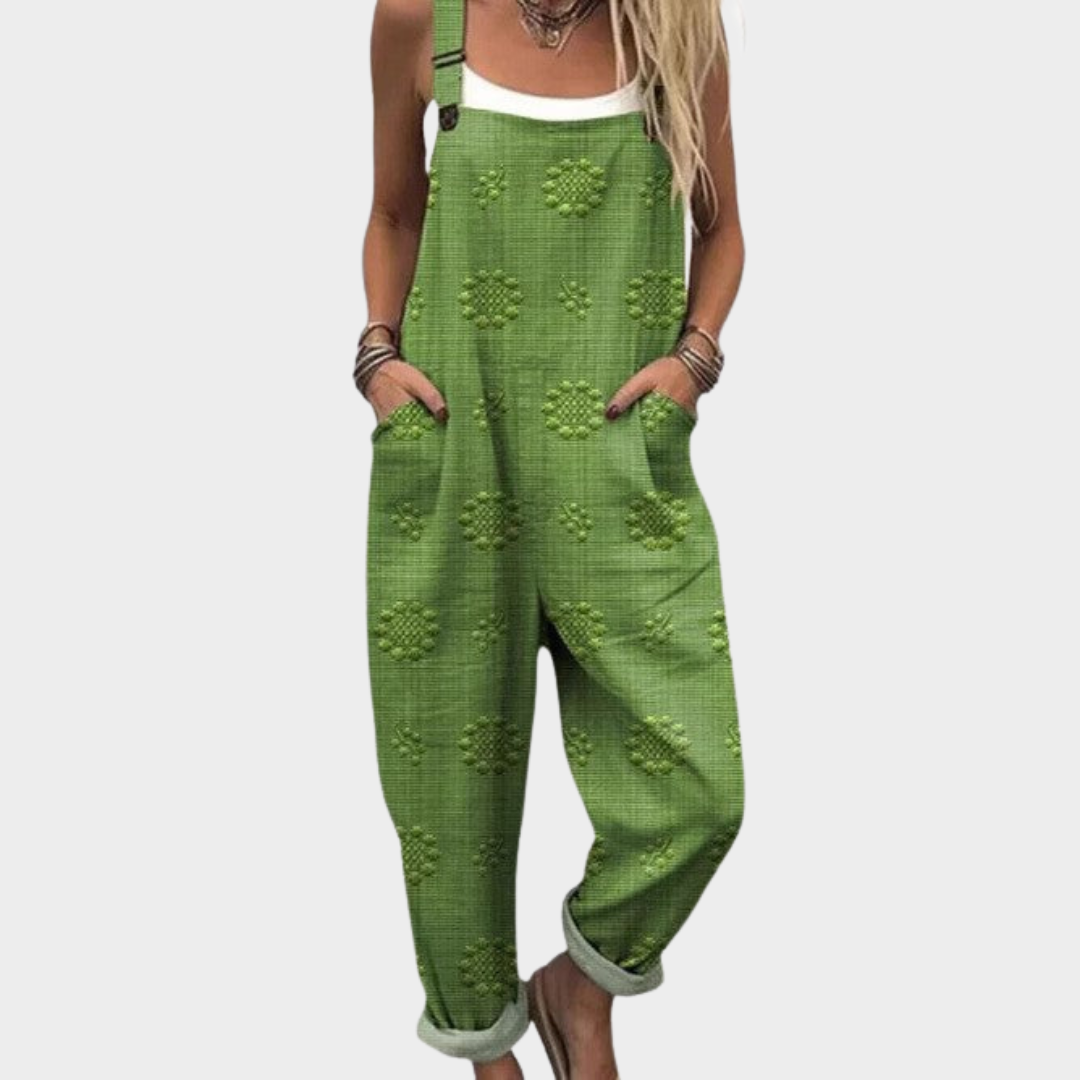 Comfortabele Gedrukte Dungaree