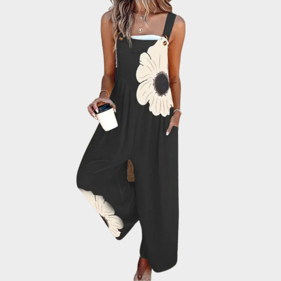 Comfortabele Bedrukte Dungaree