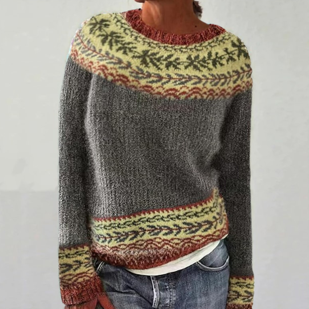 Lara™ - Retro Cosy Sweater