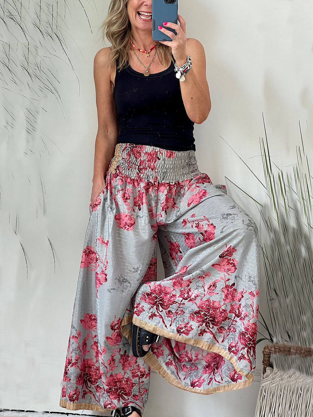 Spacious Smock Trousers Fun Times