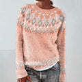 Olivia – Warm jumper with a classic knitted pattern