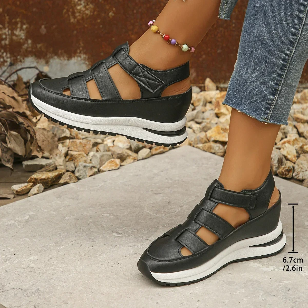 Luna | Velcro Shoes – Quick Fit Comfort for Everyday Casual Style