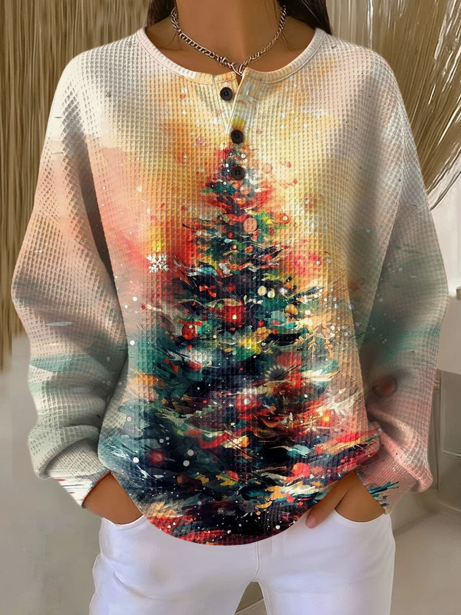 Ella | Jumper with Christmas Tree and Cosiness