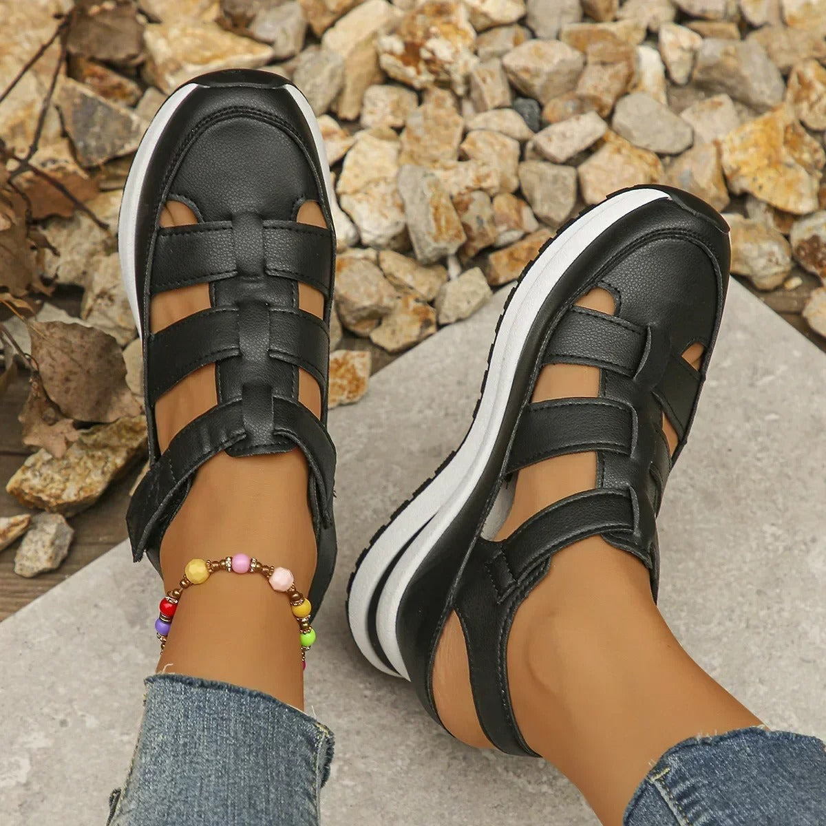 Luna | Velcro Shoes – Quick Fit Comfort for Everyday Casual Style