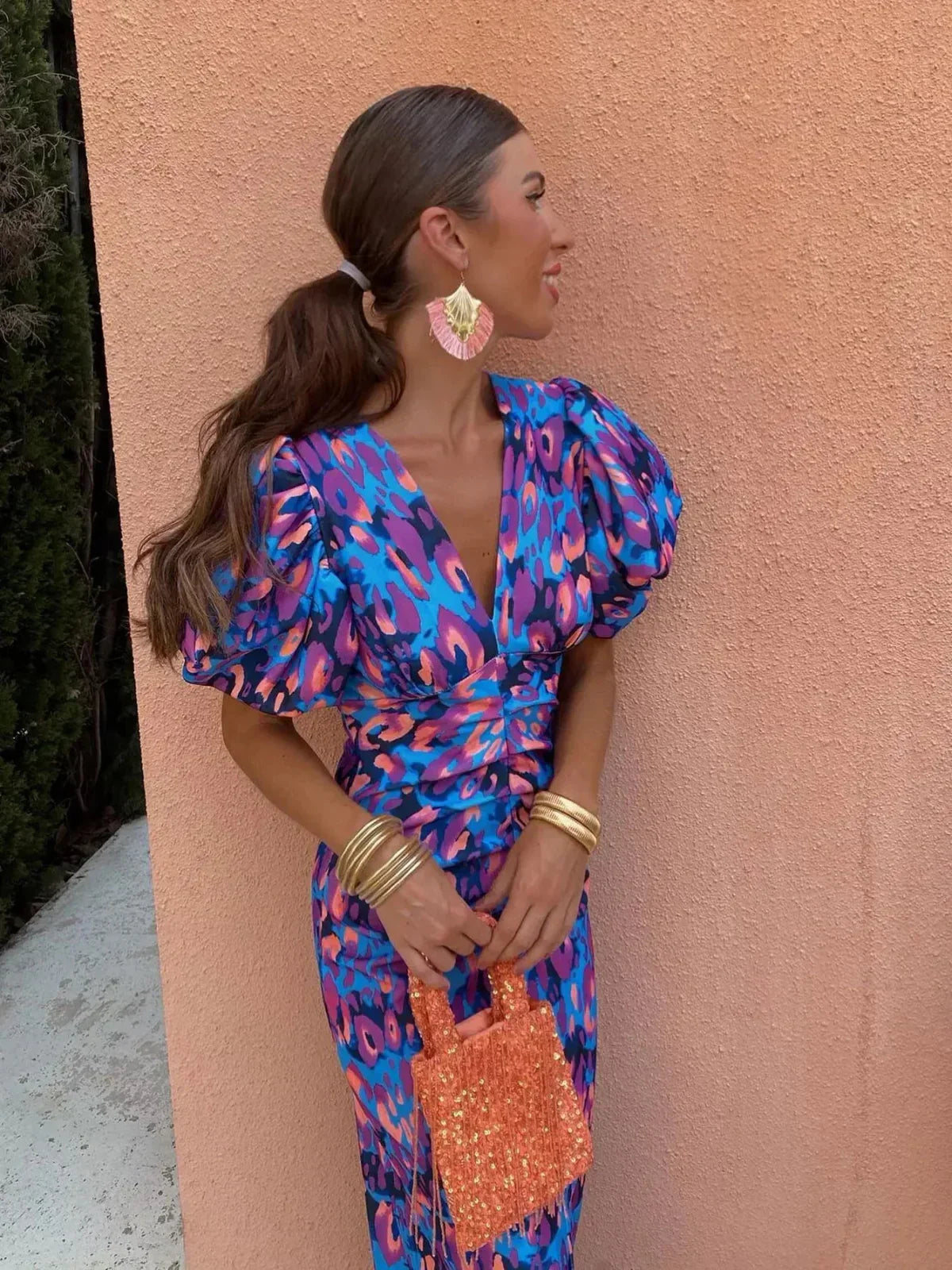 Evelien™ | Long Colourful Dress