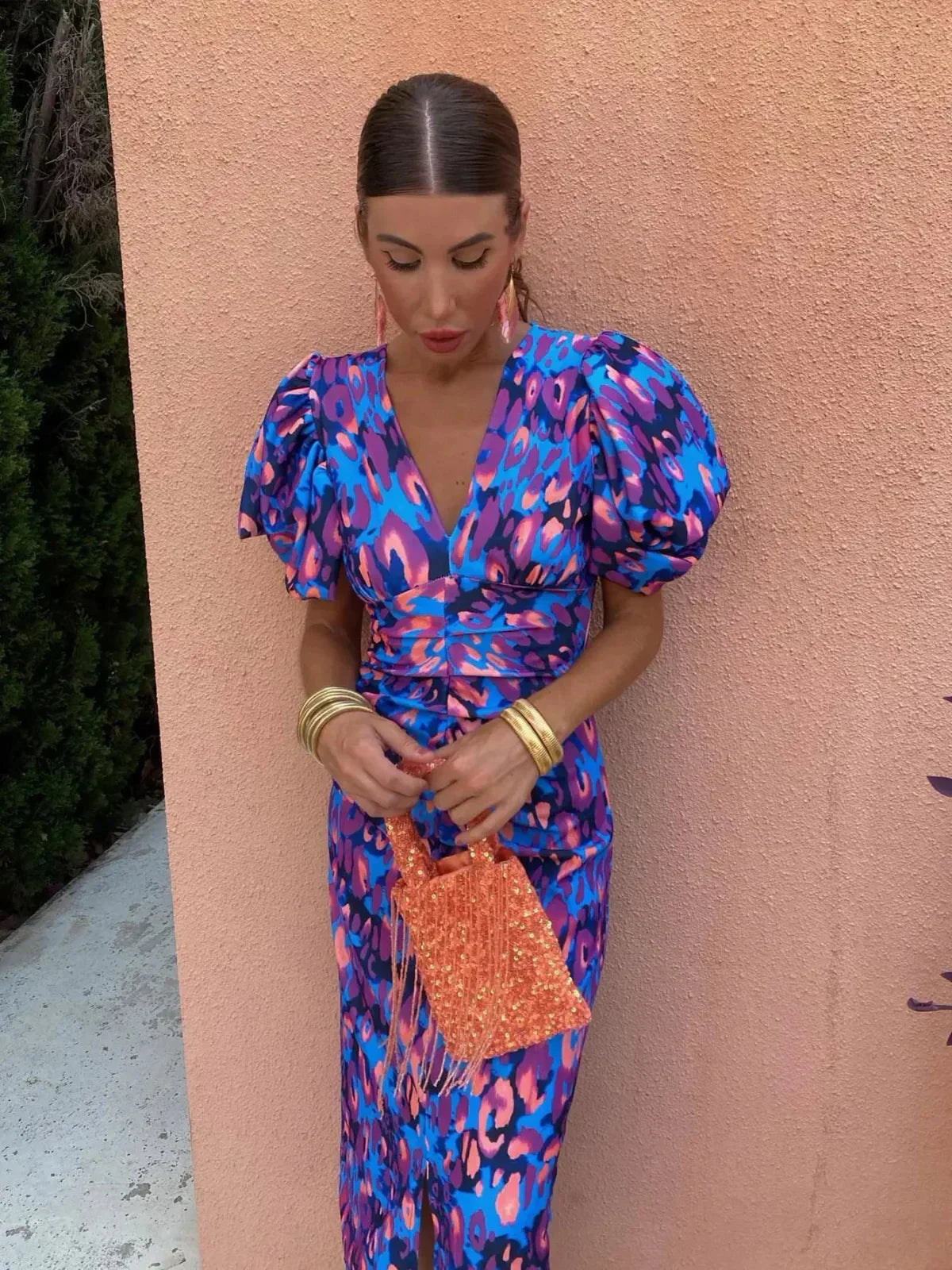 Evelien™ | Long Colourful Dress