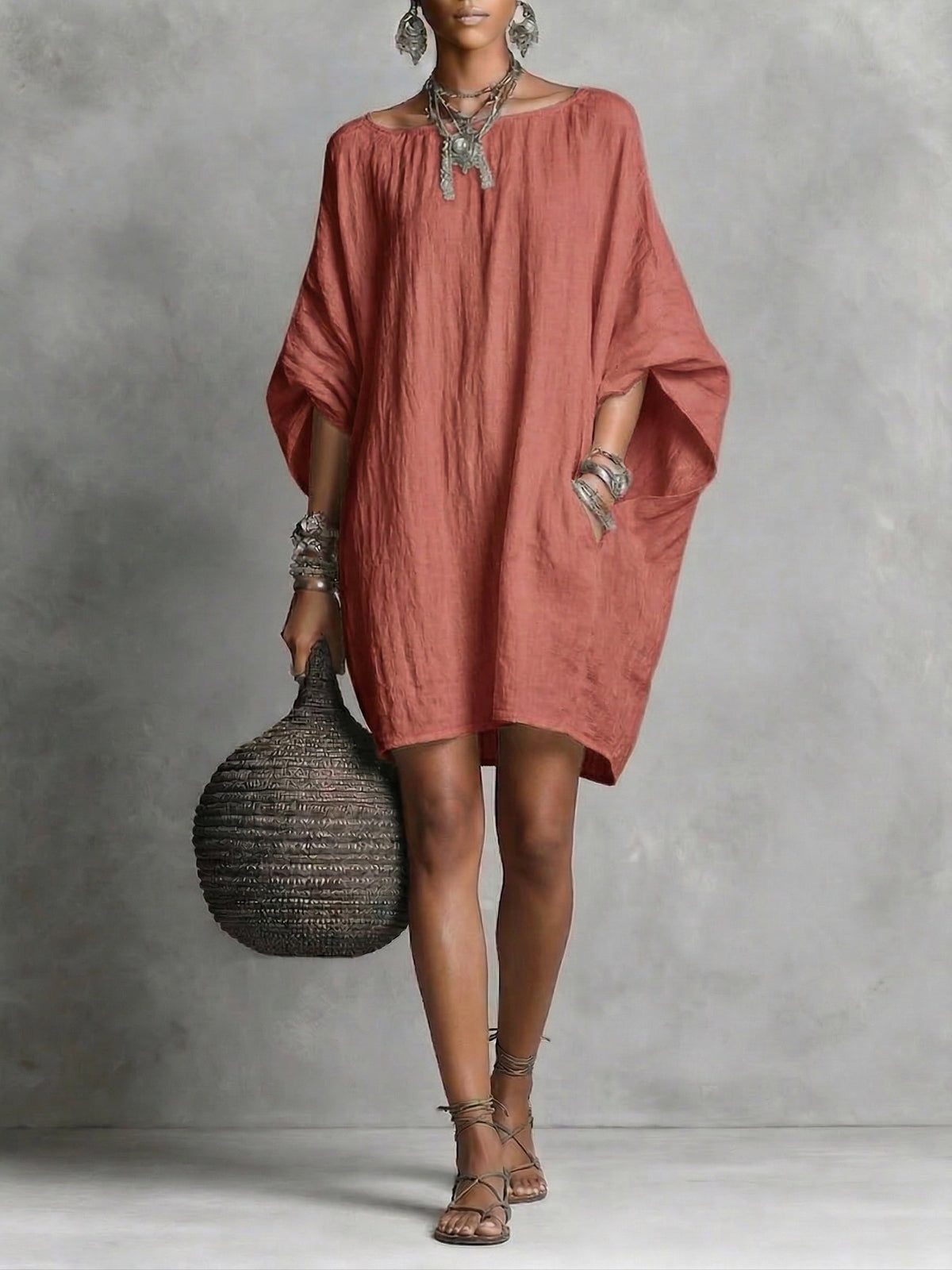Brunella™ – Oversized Zomerjurk