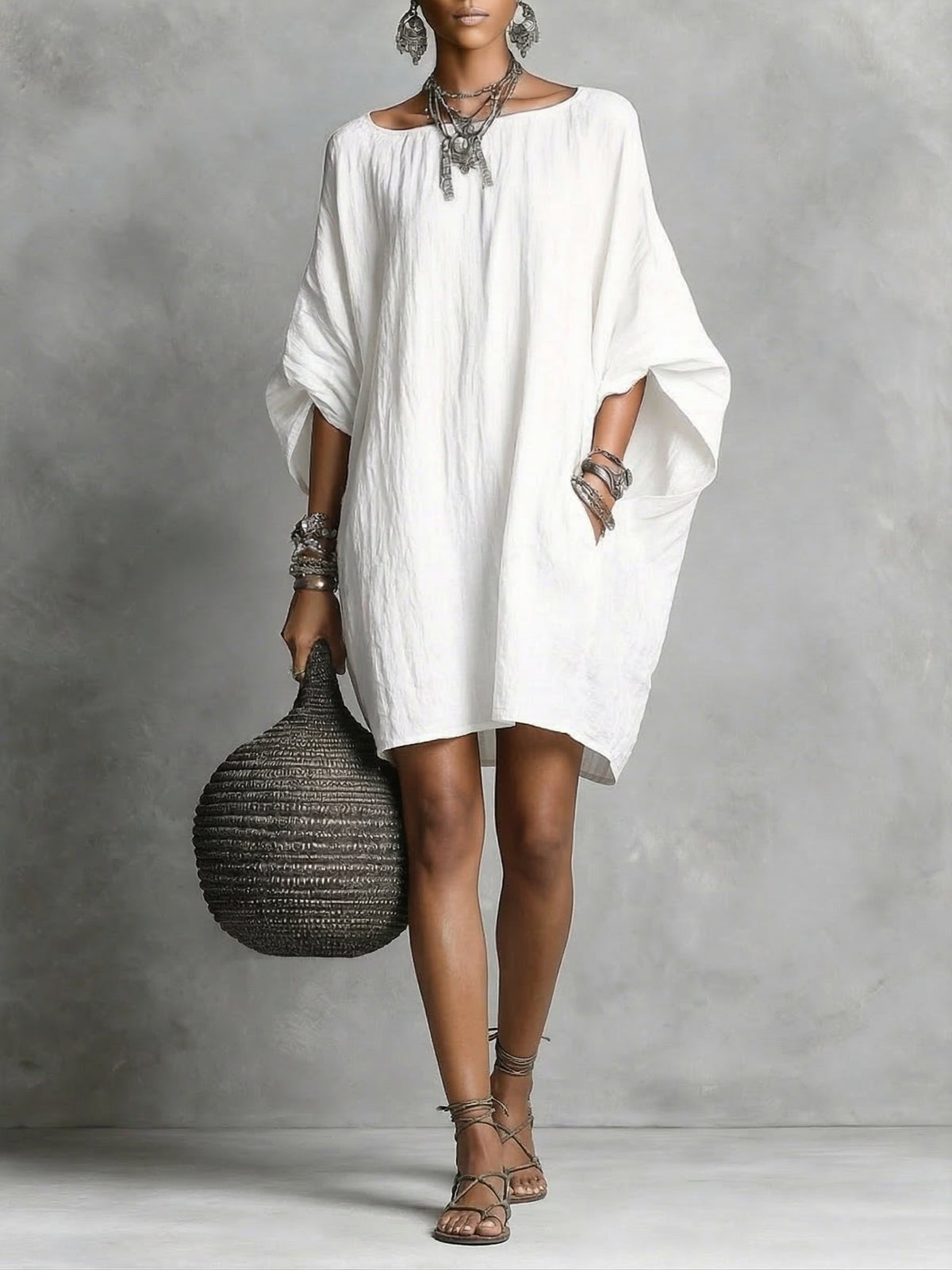 Brunella™ – Oversized Zomerjurk