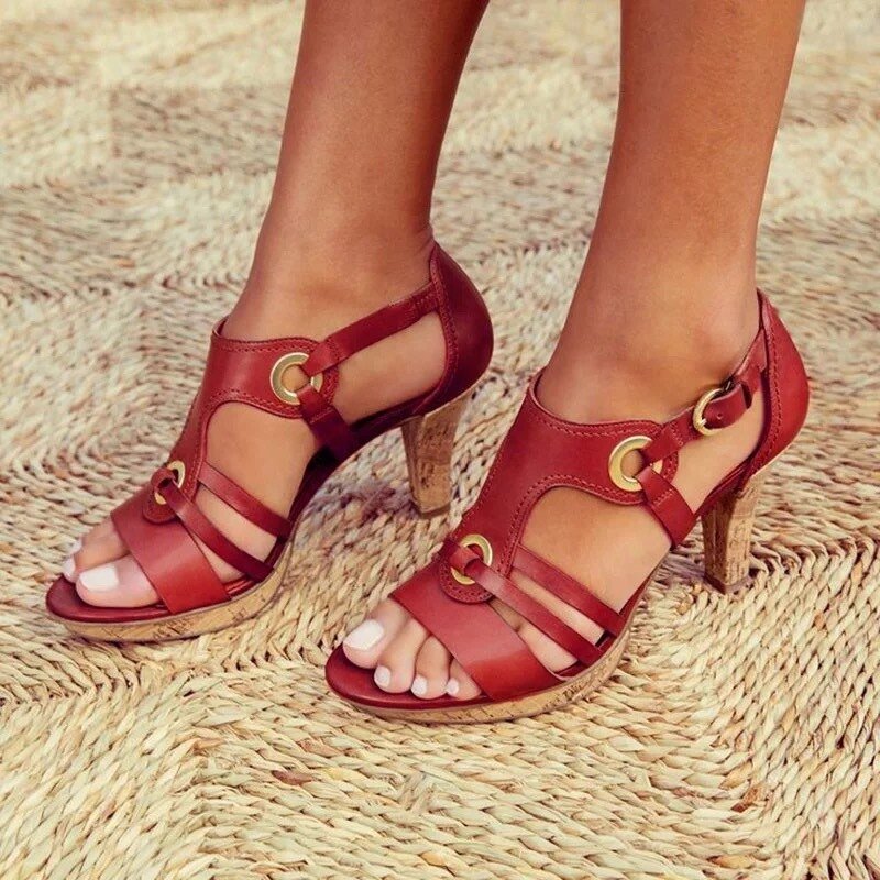 BIANCA | Sandals with Stable Heel for Refined Comfort and Versatile Style